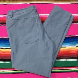 Lululemon Lululemon ABC Pant Skinny Utilitech Men's 33x31‎ Blue Gusset M5ACZS